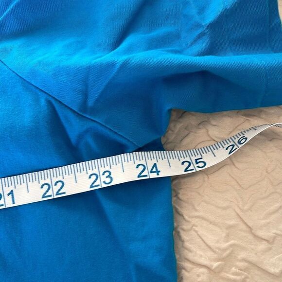 Bio Bring it On Medical Scrub Top. Size XL Blue - Picture 4 of 9